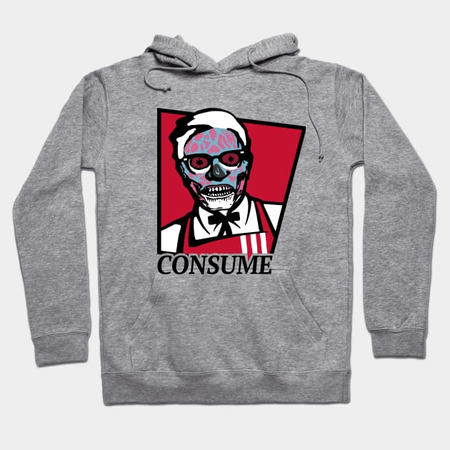 They Live KFC Hoodie by Titius